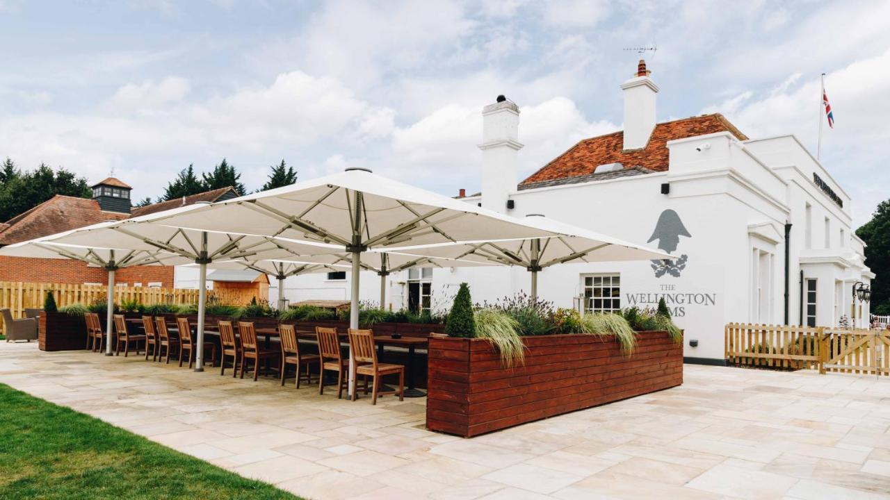 The Wellington Arms - Basingstoke-Reading Hotell Heckfield Eksteriør bilde